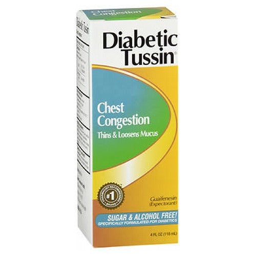 DIABETIC TUSSIN CHEST CONGESTION 4 OZ