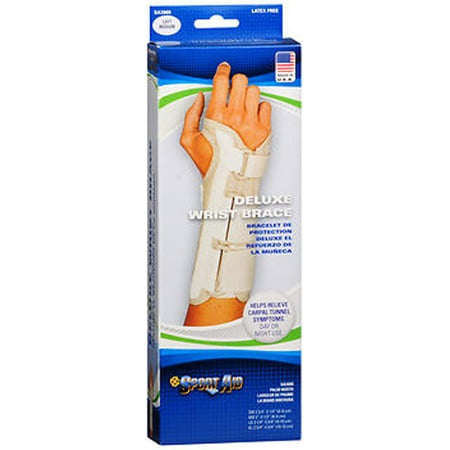 SPORT AID DELUXE WRIST BRACE LT-MD