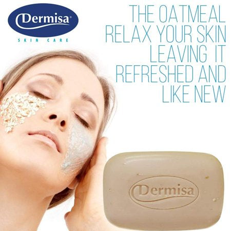 DERMISA OATMEAL BAR 3 OZ - DRY SKIN FORMULA