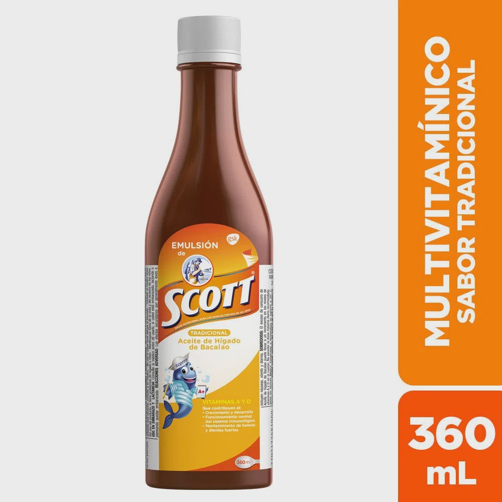 EMULSION DE SCOTT TRADICIONAL 360ml