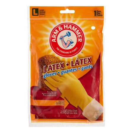 Arm & Hammer Latex Gloves 1 pair