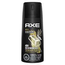 AXE BODY SPRAY GOLD 5OZ