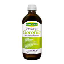 NATURE GARDEN   NECTAR DE CLOROFILA  ALFALFA MORINGA 500ML