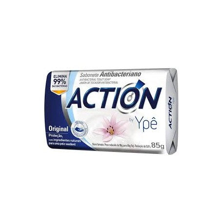 ANTIBACTERIAL TOILET SOAP YPE ACTION ORIGINAL WHITE 85G. # 340-A