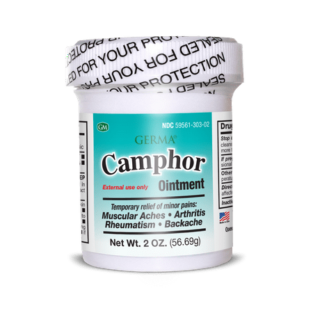 CAMPHOR OINTMENT 2 OZ - GERMA