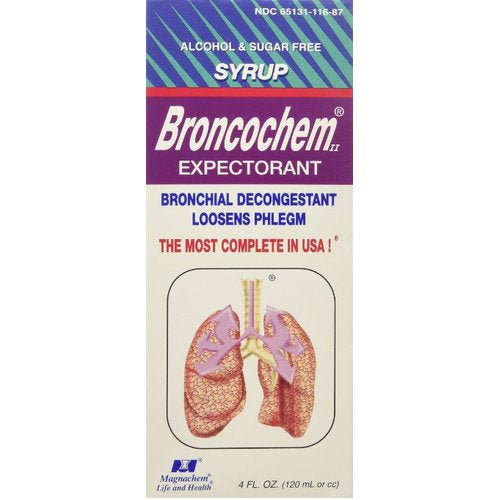 BRONCHOCHEM EXPECTORANT SYRUP 4 OZ