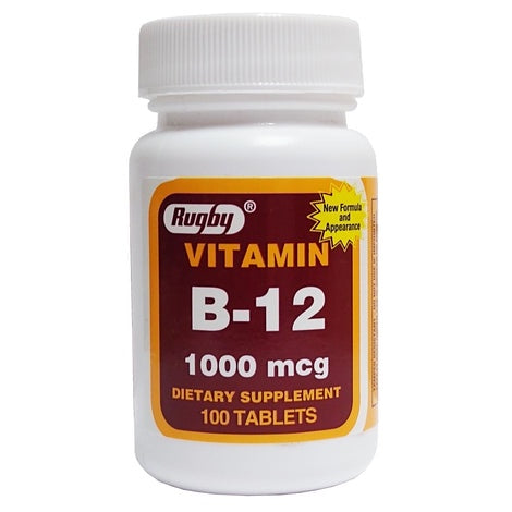 VITAMIN B-12  1000 MCG TABLET 100 CT