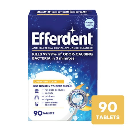 EFFERDENT TABS OVERNIGHT