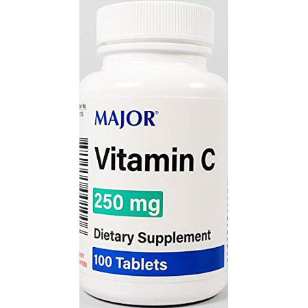 MAJOR VITAMIN C 250 MG 100 TABLETS