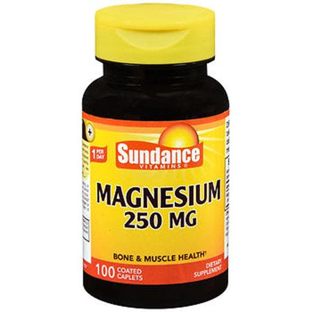 MAGNESIUM 250 MG 100 CAPLETS - SUNDANCE