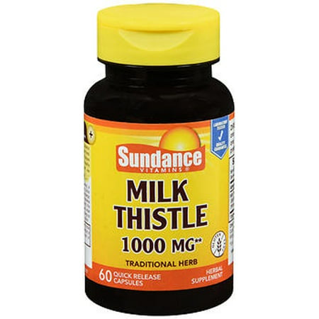 MILK THISTLE 1000 mg 60 CAPSULE - SUNDANCE