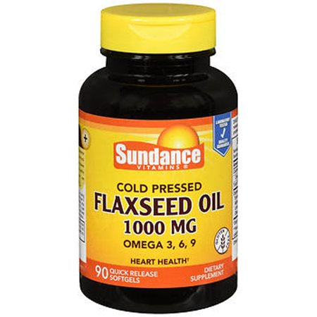 FLAXSEED OIL 1000 mg OMEGA 3-6-9 NONN GMO 90 SOFTGELS