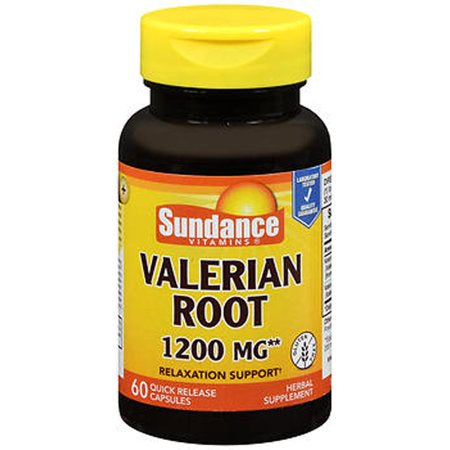 VALERIAN ROOT 1200 mg 60 CAPSULES  - SUNDANCE