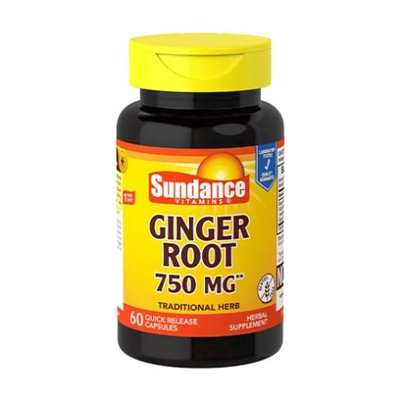 GINGER ROOT 750 mg 60 CAPSULES - SUNDANCE