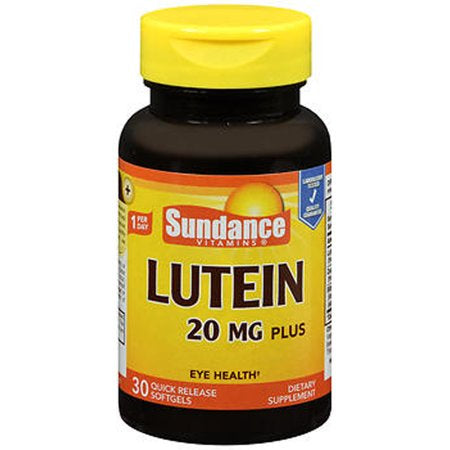 LUTEIN 20 mg PLUS 30 SOFTGELS - SUNDANCE