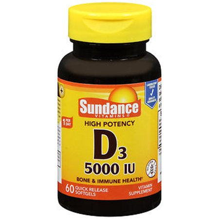 VITAMIN D3 125 MCG (5000 IU)  60 QUICK RELEASE SOFTGELS