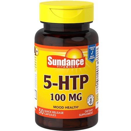 5-HTP 100 MG 50 QUICK RELEASE CAPSULES - SUNDANCE