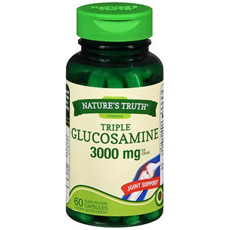 NATURE'S TRUTH GLUCOSAMINE 3000 MG 60 CAPSULES