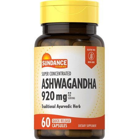 SUNDANCE ASHWAGANDHA 920 MG 60 CAPSULES