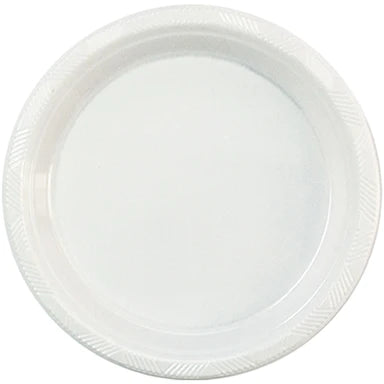 DISPOZEIT 10" PLASTIC PLATES  8CT