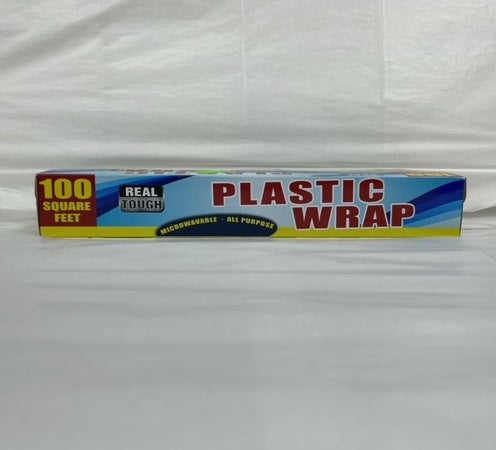 DISPOZEIT/REAL TOUGH PLASTIC WRAP 100 SQFT