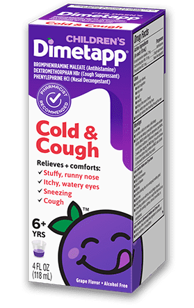 DIMETAPP COLD & COUGH 4 FL OZ