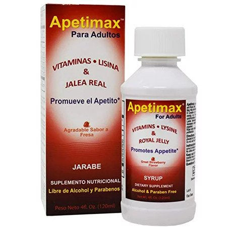 APETIMAX FOR ADULTS SYRUP 4 OZ