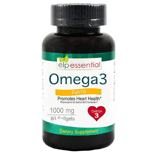 OMEGA 3 1000MG SOFT ELP 60'S