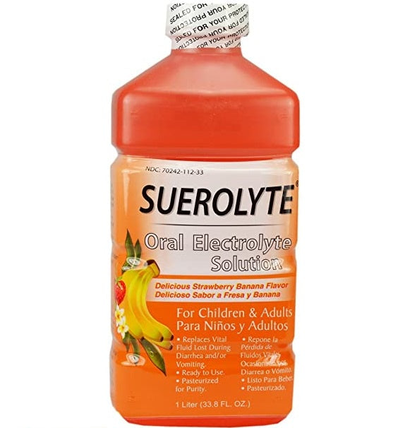 SUEROLYTE STRAWBERRY BANANA 33.8oz