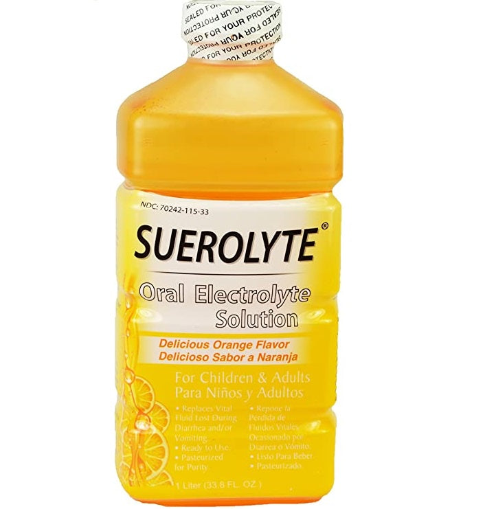 SUEROLYTE ORANGE FLAVOR 33.8oz