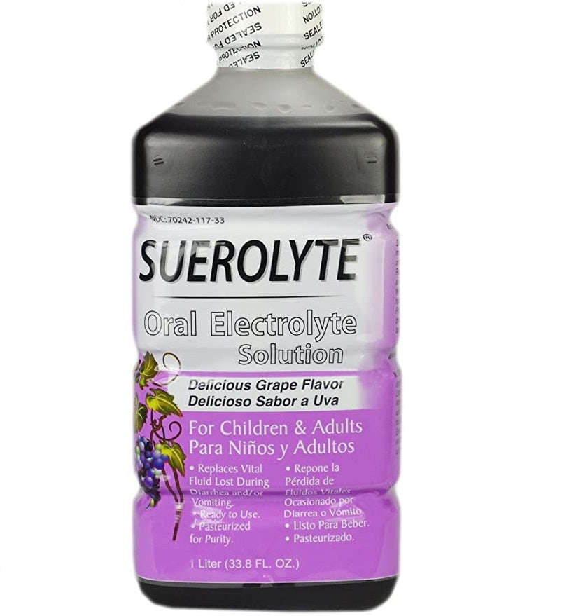 SUEROLYTE GRAPE FLAVOR 33.8oz