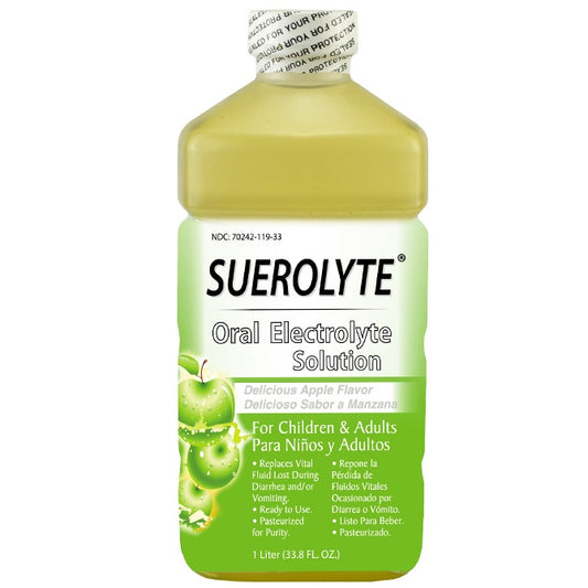 SUEROLYTE APPLE FLAVOR 33.8oz