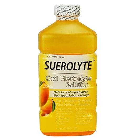 SUEROLYTE MANGO FLAVOR 33.8oz