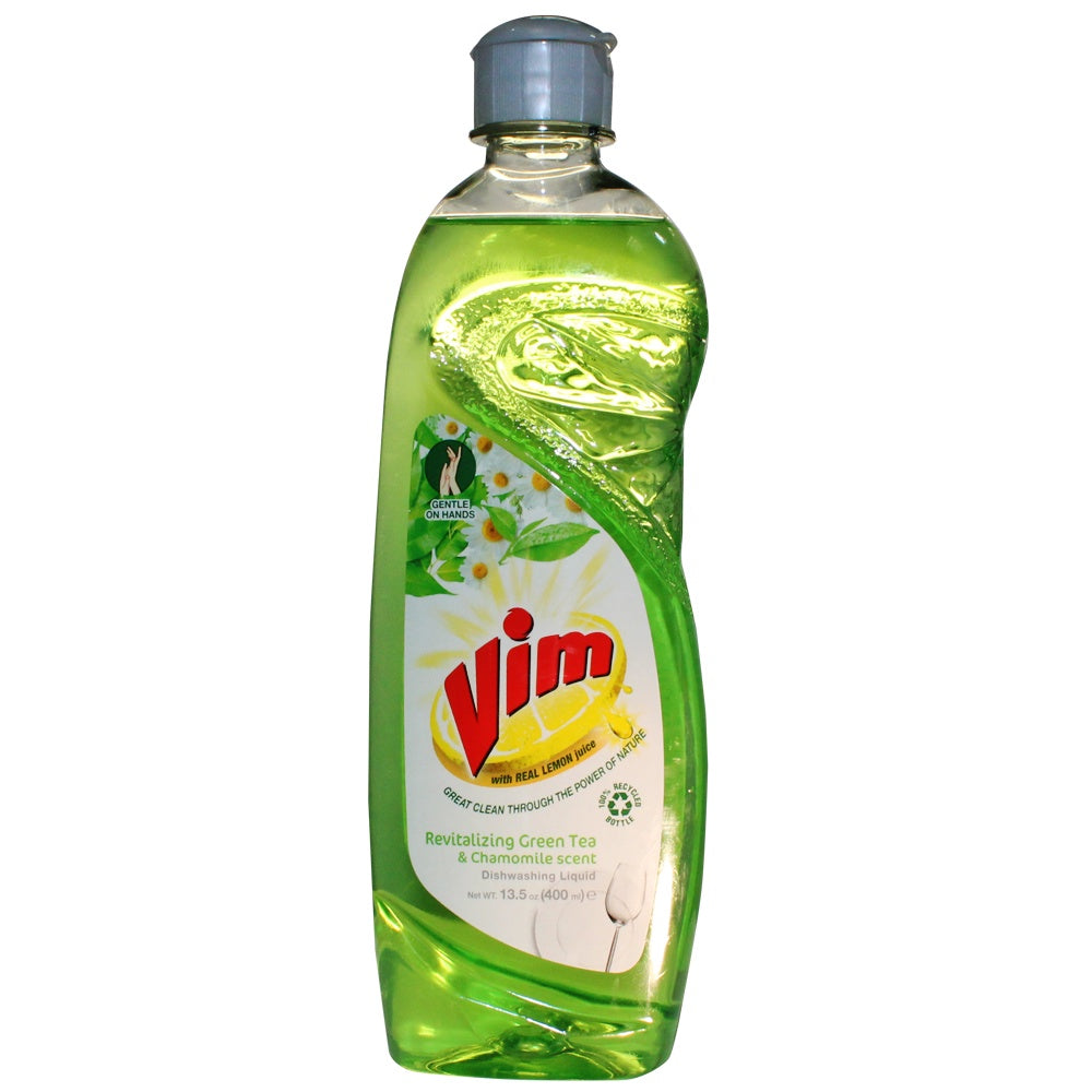 VIM DISHWASH LIQ. GREEN TEA 400ML