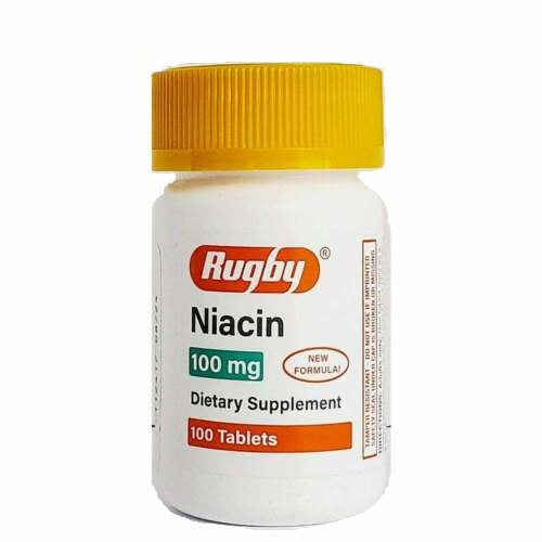 Niacin 100 mg TABLETS - 100 CT