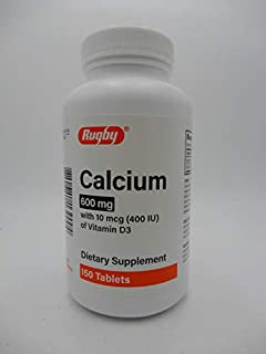 CALCIUM 600 MG W VITAMIN D3 400 IU 150 TABLETS