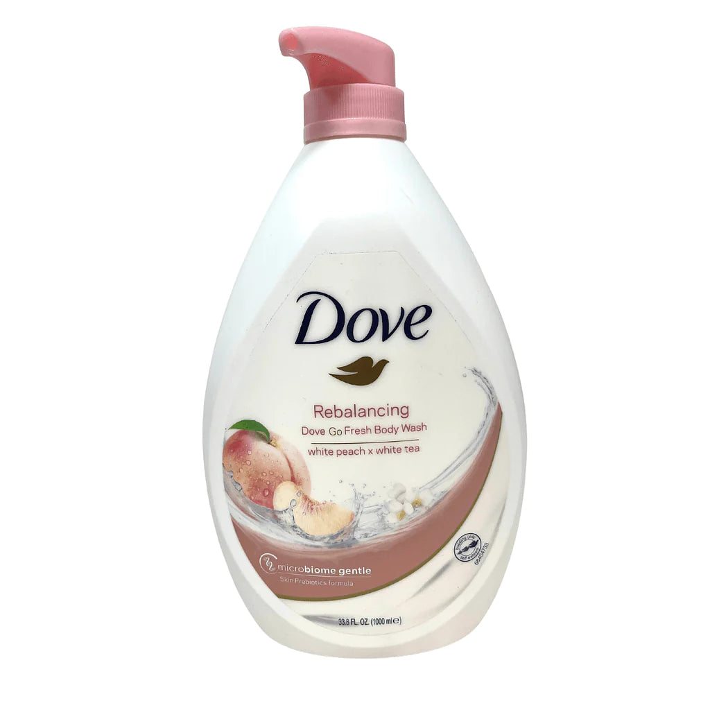 Dove Go Fresh Rebalancing Body Wash White Peach X White Tea 33.8oz