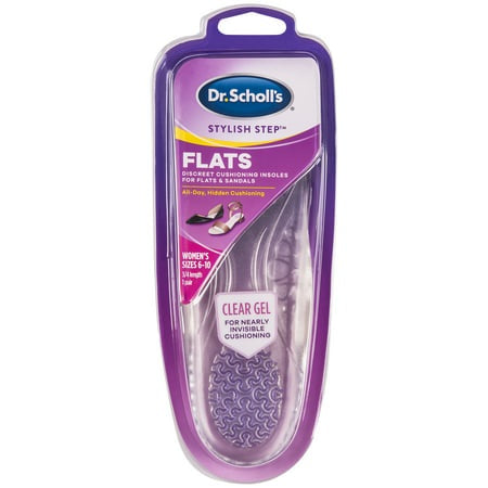 DS FLATS WOMEN SIZE 6-10 CLEAR GEL