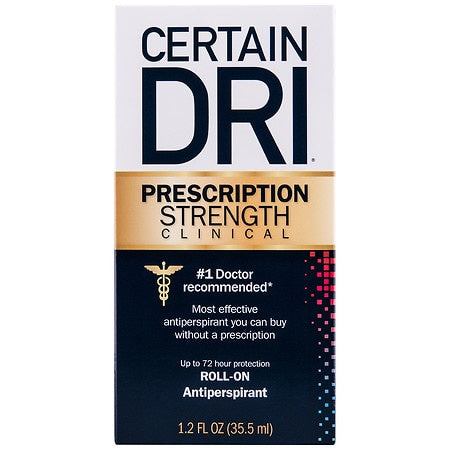 CERTAIN DRI ROLL ON ANTIPERSPIRANT 1.2 OZ